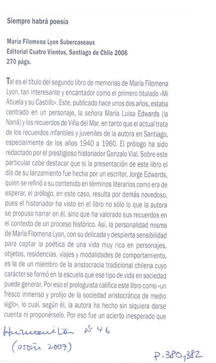 Siempre habrá poesía