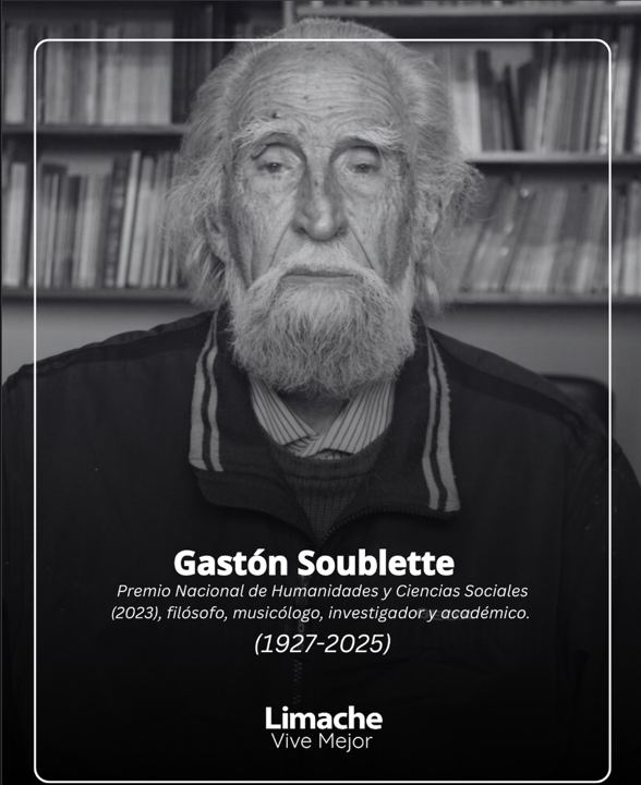 La municipalidad de Limache decretó dos días de duelo comunal en memoria de Gastón Soublette